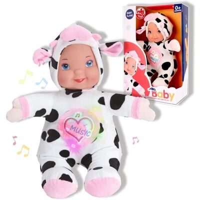 Bambola Reig Mucca - Peluche Musicale 35cm Bambola Reig Mucca - Peluche Musicale 35cm