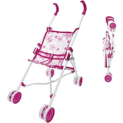Passeggino Per Bambole Reig Rosa Pieghevole - Passeggino Passeggino Per Bambole Reig Rosa Pieghevole - Passeggino