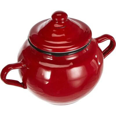 IBILI Roter Zuckerdose - 0,5L - Langlebiger Küchenbehälter IBILI Roter Zuckerdose - 0,5L - Langlebiger Küchenbehälter