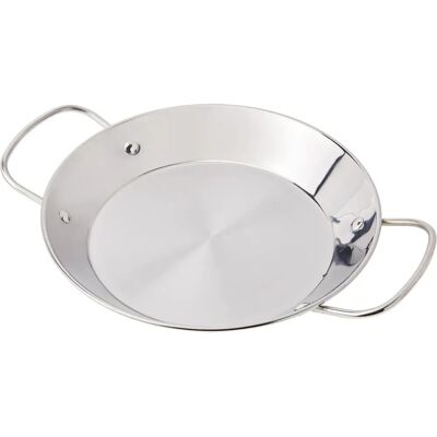Jamon IBILI - Poêle à paella inox 28cm - Compatible induction Jamon IBILI - Poêle à paella inox 28cm - Compatible induction