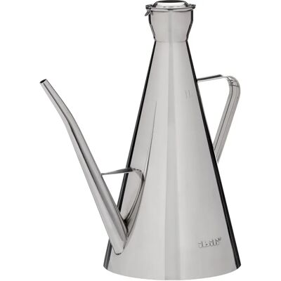 Ibili Model 709710 Stainless Steel Oil Dispenser - Keg-Shaped 1L Ibili Model 709710 Stainless Steel Oil Dispenser - Keg-Shaped 1L