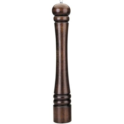 Macinapepe in legno marrone scuro Ibili - 30cm - Sistema meccanico Macinapepe in legno marrone scuro Ibili - 30cm - Sistema meccanico