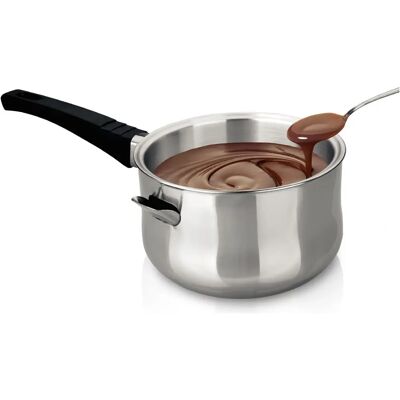 Ibili Stainless Steel Bain-Marie Pot - 16cm - Gray - Kitchen Tool Ibili Stainless Steel Bain-Marie Pot - 16cm - Gray - Kitchen Tool