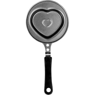 IBILI Mini Hartvormige Koekenpan 12cm - Non-stick Aluminium Zwart IBILI Mini Hartvormige Koekenpan 12cm - Non-stick Aluminium Zwart