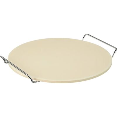Kamień do Pizzy Ibili - 33cm Podpora - Ceramika Ogniotrwała Kamień do Pizzy Ibili - 33cm Podpora - Ceramika Ogniotrwała