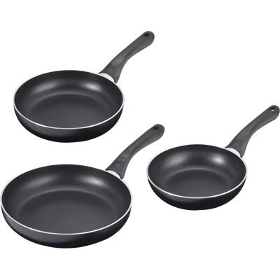 Set di 3 Padelle Ibili Inducta - Alluminio Antiaderente Induzione Set di 3 Padelle Ibili Inducta - Alluminio Antiaderente Induzione