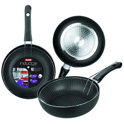 Friteuse Ibili 24 cm avec Panier - Induction Friteuse Ibili 24 cm avec Panier - Induction