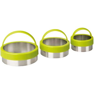 Ibili Modelo 724100 - Conjunto de cortadores - 5-6-7cm Ibili Modelo 724100 - Conjunto de cortadores - 5-6-7cm