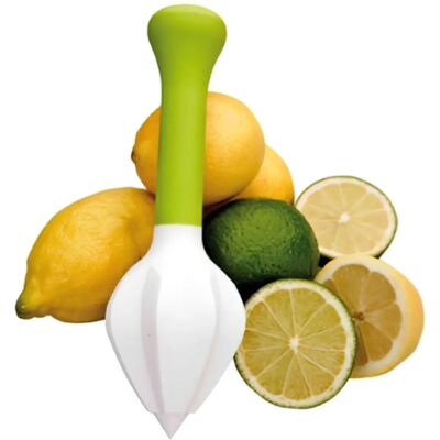 IBILI 780900 Presse Fruits Manuel - Nylon, 18cm, Blanc/Vert - Presse fruits manuelle IBILI 780900 Presse Fruits Manuel - Nylon, 18cm, Blanc/Vert - Presse fruits manuelle