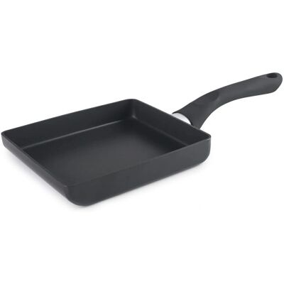 Ibili Tamagoyaki Koekenpan - Aluminium, 15x18cm, Inductie, Non-stick - Koekenpan Ibili Tamagoyaki Koekenpan - Aluminium, 15x18cm, Inductie, Non-stick - Koekenpan