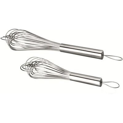 Fouet em aço inoxidável 35 cm - Fouet Fouet em aço inoxidável 35 cm - Fouet