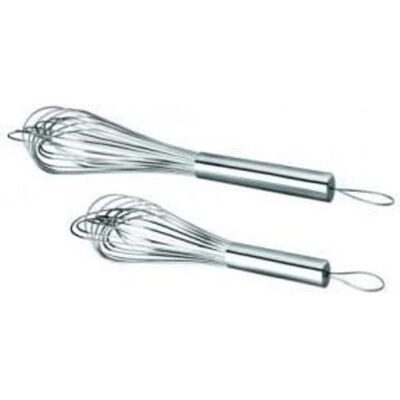 Ibili Batedor de Aço Inox 12 Varas - Batedor Ibili Batedor de Aço Inox 12 Varas - Batedor