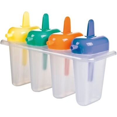 Ibili Conjunto de 4 formas de picolés Ibili Conjunto de 4 formas de picolés