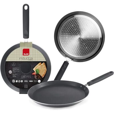 Poêle à crêpes en aluminium antiadhésif Ibili 28cm - Publicité Poêle à crêpes en aluminium antiadhésif Ibili 28cm - Publicité