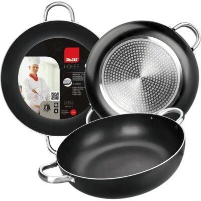 Poêle Honda Ibili Avec 2 Manches I-chef - Poêle - Publicité Poêle Honda Ibili Avec 2 Manches I-chef - Poêle - Publicité