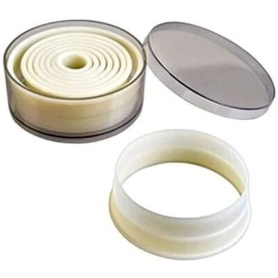 Découpoir à biscuits rond lisse Ibili Modèle 784201 - Set de découpoirs - Publicité Découpoir à biscuits rond lisse Ibili Modèle 784201 - Set de découpoirs - Publicité