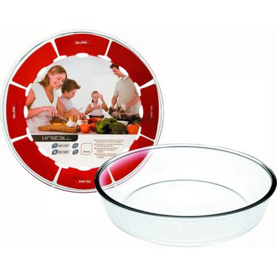 IBILI Modell 480226 Kuchenform - Transparent - Hitzebeständig - 26x6 cm IBILI Modell 480226 Kuchenform - Transparent - Hitzebeständig - 26x6 cm