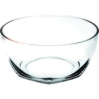 Saladier en Verre Ibili - 21cm Ustensile Polyvalent Saladier en Verre Ibili - 21cm Ustensile Polyvalent