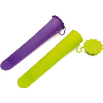 Ibili 754000 Stampi per ghiaccio - 2 pezzi, Verde, Viola Ibili 754000 Stampi per ghiaccio - 2 pezzi, Verde, Viola