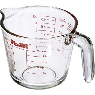 Ibili 481105 Transparent Glas Mätglas - Mätglas i Glas Ibili 481105 Transparent Glas Mätglas - Mätglas i Glas