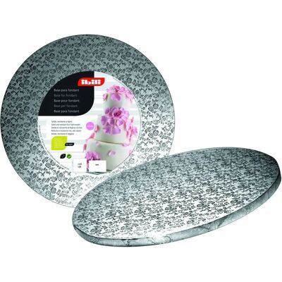 Ibili Support Gâteau Fondant 20cm - Transparent Ibili Support Gâteau Fondant 20cm - Transparent