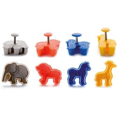Ibili 734700 Découpoir à Biscuits - Multicolore - 4 Pièces - Découpoir à Biscuits Ibili 734700 Découpoir à Biscuits - Multicolore - 4 Pièces - Découpoir à Biscuits
