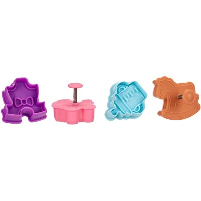 Ibili Baby Ausstechformen-Set - Mehrfarbig - 13x13x4 cm - Keksausstecher Ibili Baby Ausstechformen-Set - Mehrfarbig - 13x13x4 cm - Keksausstecher