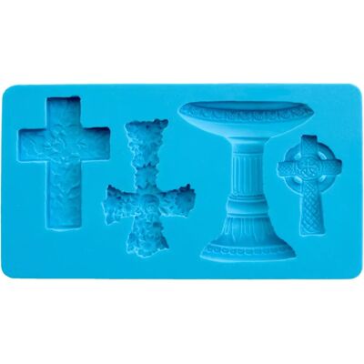 Ibili 3D kors silikonform - Bakform Ibili 3D kors silikonform - Bakform