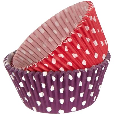 Caissettes à cupcakes bleues et rouges Ibili - 100 pièces Caissettes à cupcakes bleues et rouges Ibili - 100 pièces