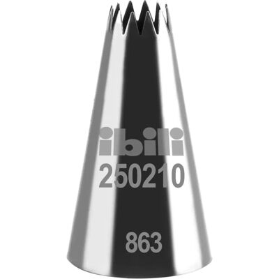 IBILI 250210 - Buse à étoile - 10 mm Inox IBILI 250210 - Buse à étoile - 10 mm Inox