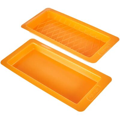 Ibili 793500 - Silikon-Backformen-Set für Turron Ibili 793500 - Silikon-Backformen-Set für Turron