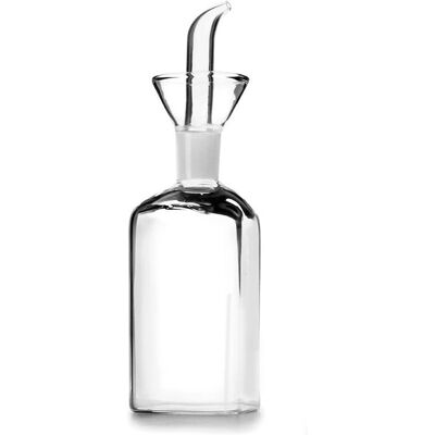 Dispenser per olio in vetro quadrato 250ml - Ibili Dispenser per olio in vetro quadrato 250ml - Ibili