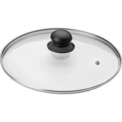 Ibili 28cm Glazen Potdeksel - Kookpotdeksel Ibili 28cm Glazen Potdeksel - Kookpotdeksel