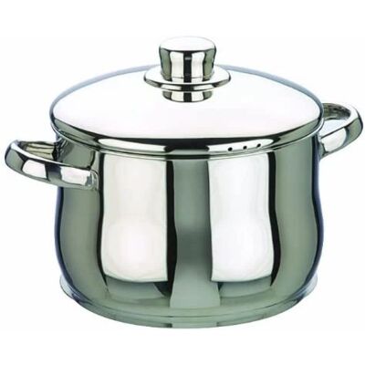 Cocotte en Inox Ibili Oslo 28cm Compatible Induction - Publicité Cocotte en Inox Ibili Oslo 28cm Compatible Induction - Publicité