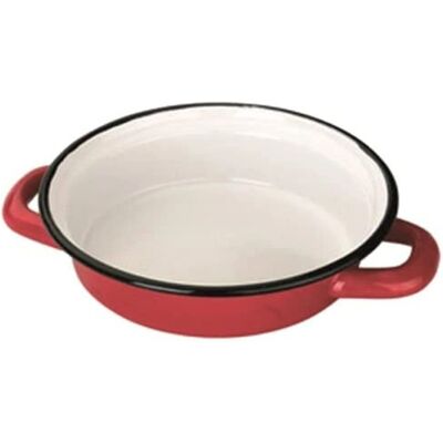 Jamon Ibili 912218 Poêle à œufs - Rouge - 18cm Jamon Ibili 912218 Poêle à œufs - Rouge - 18cm