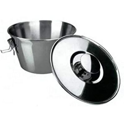 Moule à Pudding Ibili 651616 en Acier Inoxydable Gris 16cm avec Couvercle - Durable & Lavable en Machine Moule à Pudding Ibili 651616 en Acier Inoxydable Gris 16cm avec Couvercle - Durable & Lavable en Machine