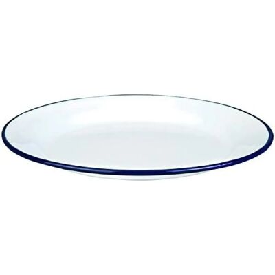 Ibili 901122 - Prato Raso - Aço Branco 22 cm Ibili 901122 - Prato Raso - Aço Branco 22 cm