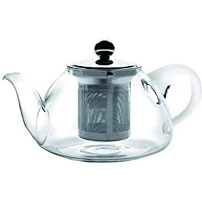 Ibili Glass 800ml Teapot with Stove Filter - Transpare Ibili Glass 800ml Teapot with Stove Filter - Transpare