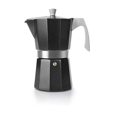 ibili Evva Black - 12 tazas ibili Evva Black - 12 tazas