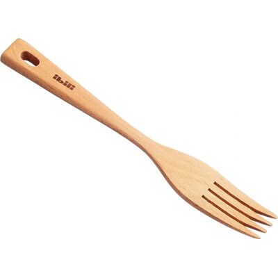 IBILI 747522 Fourchette en Bois - 22cm Couverts - Publicité IBILI 747522 Fourchette en Bois - 22cm Couverts - Publicité