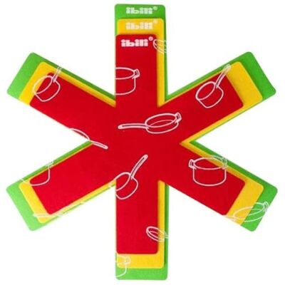 Conjunto de Protetores de Frigideira Ibili - Protege superfícies Conjunto de Protetores de Frigideira Ibili - Protege superfícies