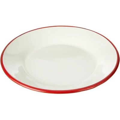 Ibili 908122 Stalen Bord - 22cm Platte - Bord Ibili 908122 Stalen Bord - 22cm Platte - Bord
