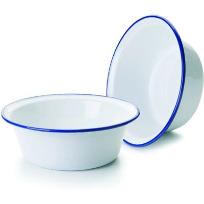 IBILI Stalen Kom - Wit - 16cm IBILI Stalen Kom - Wit - 16cm