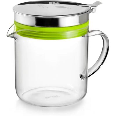 Ibili Kuchyňská láhev na olej - 0,5L, Borosilikátové sklo a ocel Ibili Kuchyňská láhev na olej - 0,5L, Borosilikátové sklo a ocel