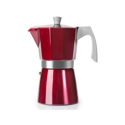 Ibili Evva - Rouge - Cafetière moka - Publicité Ibili Evva - Rouge - Cafetière moka - Publicité