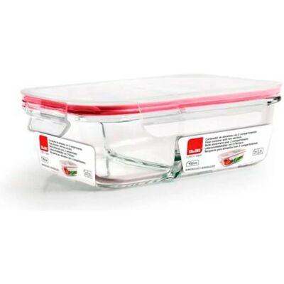 Ibili Modell 754704 - Rechteckige Borosilikatglas Lunchbox Ibili Modell 754704 - Rechteckige Borosilikatglas Lunchbox