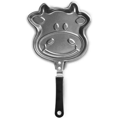 Mini Koe Patroon Koekenpan - Geschikt voor Alle Kookplaten Mini Koe Patroon Koekenpan - Geschikt voor Alle Kookplaten