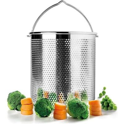 Panier vapeur IBILI Inox - 16x14x14 cm - Panier vapeur Panier vapeur IBILI Inox - 16x14x14 cm - Panier vapeur