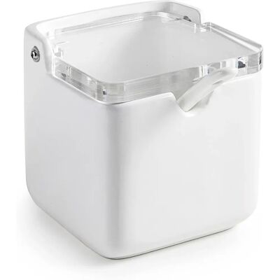 Saleiro Ibili com Tampa Acrílica Transparente - Acessório de Cozinha Saleiro Ibili com Tampa Acrílica Transparente - Acessório de Cozinha