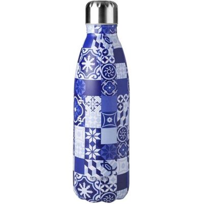 Bottiglia IBILI 0,5L Acciaio Inox Blu - Bottiglia Bottiglia IBILI 0,5L Acciaio Inox Blu - Bottiglia